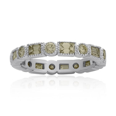 14k Yellow Gold Diamond Eternity Band 1.11 Ctw